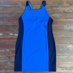 Athleta  Colorblock Caspian Racerback Athletic Dress Built in Bra~Med Petite 💛🎀 Photo 8