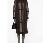 New! Stand Studio Brown Patrice Faux Photo 5