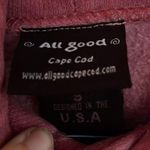 All Good Cape Cod hoodie in small. Pink and white. GUC White Photo 1