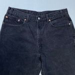 Levi's 550 Black Relaxed Fit Jeans Pants Photo 3