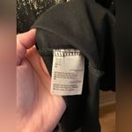 JM Collection  beautiful black knit 3/4 sleeve blouse with gold print size 2x Photo 3