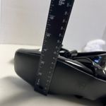 Black Faux Patent Square Toe Mary Jane Ballet Flats Rhinestone Bow Womens Size 8 Photo 4