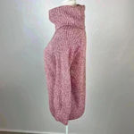 Nine West  Pink Cowl Neck Pullover Sweater Size M Photo 2