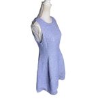 Emporio Armani Sleeveless Tweed Dress Blue Womens Size IT 44 US 8 Photo 7