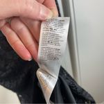 Desigual Dress Floral Embroidered Lace Bell Sleeve Black Size 44 Large cyberpunk Photo 5