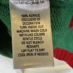 Holiday Traditions Bah Hum Pug Christmas Sweater Sequin Pug Dog Snowflake L Green Size L Photo 6