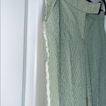 Akris Punto  green and white searsucker pants 6 Photo 3