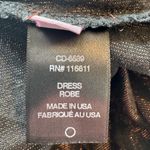 Anthropologie  Amadi Alloy Ruffled Metallic Mini Dress Bronze Size LP NWT Photo 13