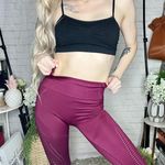 Boutique Mulberry Laser Cutout Leggings Photo 0
