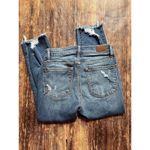 Judy Blue  Raw Hem Cuff Mid Rise Capri Style size 1/25 Photo 3