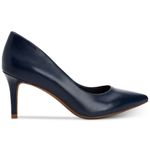 Alfani  Step 'N Flex Jeules Leather Pump Heels NAVY BLUE Size 6.5 M Photo 2