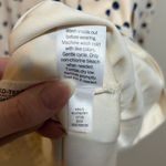 LC Lauren Conrad  Modern Wrap Tea Length Midi Dress Natural Dina Dot Navy Small Photo 11