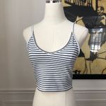 Aritzia  Talula Black Stripe Crop Top Tank XS Photo 1