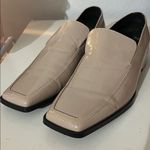 ZARA  Women’s Shoes Patent Box Toe Taupe Beige Tan Shoes Size 9 or 40 Photo 10