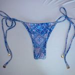 Kulani Kinis Patterned Tie Bikini Bottoms Photo 0