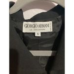 Giorgio Armani  Le Collezioni Virgin Wool Women’s Full Zip Black Blazer Photo 3