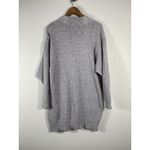 EXPRESS Women’s Open Front Cardigan Sweater Size S Gray Soft Knit Pockets Photo 1
