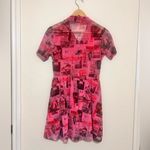 Urban Outfitters Pink Mini Polo Collar Dress Photo 2