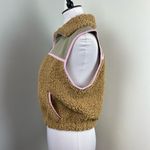 For Love & Lemons Pink Teddy Sherpa Vest Medium Photo 10