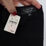 Chiara Boni La Petite Robe Black V Neck Mermaid Hem Cocktail Dress Size 6 Photo 2