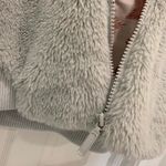 BP Light Blue Faux Fur Jacket Hoodie With Star Lining Photo 4