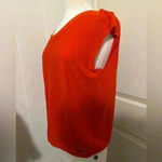 Akris  Top Blouse Cotton Size 12 $1113 Photo 2