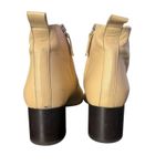 Everlane The Day Boot Womens 9.5 Leather Ankle Block Heel Zip Up Minimalist Photo 4