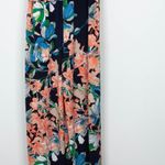 Chicos Womens Floral Liquid Knit Jumpsuit Size L 2 Sleeveless Stretch Tropical Black Size L Photo 9