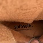 Softwalk Women's  Rayne Boot tan shearling lining winter mid calf size8 Wide 1083 Photo 5