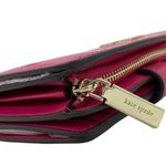 Kate Spade Staci Saffiano Leather Medium Wallet Pink Ruby New Photo 9