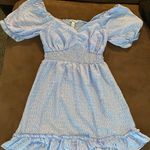 Charlotte Russe Blue Flower Dress  Photo 0