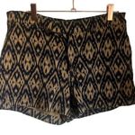 Henry & Belle‎ Ikat Trouser Shorts Size 29 Black Photo 0
