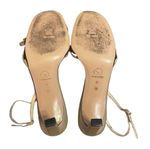 St. John Gold /Champagne Metallic Open Toe and Open Heel Strappy Shoes Size 8 Photo 7