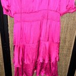 Sam Edelman 
Tiered Satin Blouson Dress size medium new with tags Photo 4