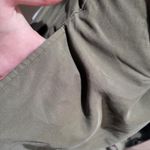 A New Day *5/$25 Sale* Green Paper Bag Waist Midi Skirt With Pockets Sz 14 Photo 5