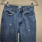 BDG  Mom High Rise Straight Distressed Denim Jeans Photo 2