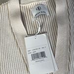 ANINE BING NWT  Layla Cream Button‎ Up Cardigan Sweater Ribbed Small New Photo 2