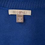 Roz & Ali Blue Knit Short Sleeve Shrug Size 2X Photo 4
