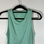 Nike women dri fit tank top sleeveless shirt XS workout athletic Green Yoga Photo 1