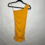 BB Dakota NWT  Ruch Into Love Ribbed Dress Tangerine Medium Photo 4