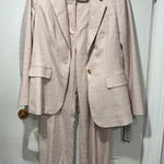 Donna Karan  Light Pink Blazer and Pants Set Photo 0