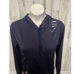 Blue work out hoodie Size XXL Photo 4