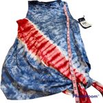 CHAPS NWT  Sleeveless Red/White/Blue Tank Sz M MSRP: $55 Photo 4