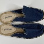 Soludos  Denim Espadrille Mules Size 6 Photo 5