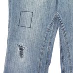 Anthropologie  Pilcro Laidback Flare Jeans Size 29 Patchwork Distressed High Rise Photo 11