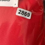 Amanda Uprichard  Maxi Dress Ruffle Sleeve Wrap Red Dress‎ Party Cocktail Size P Photo 9