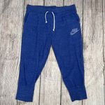 Nike Blue Full Zip Hoodie Jacket Sz Small & Joggers Sz. M Womens Tracksuit Set Photo 8