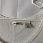 Laura Ashley  White Sleeveless Sweater Top Tank Size‎ XL Photo 1