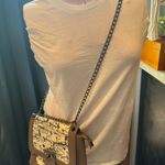 Yumi Purse Chain Strap Tea Cup Coffee Mug Bag Shoulder Crossbody Tan Photo 12