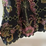 Farm Rio  Black Ravenala Short Sleeve Maxi Dress, Size XX-Small, $320 Photo 5